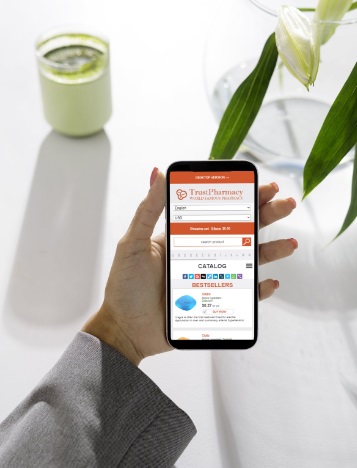 trust pharmacy mobile website